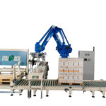Robot de palettisation ITALPACK en aval d’une ensacheuse – PROPACK